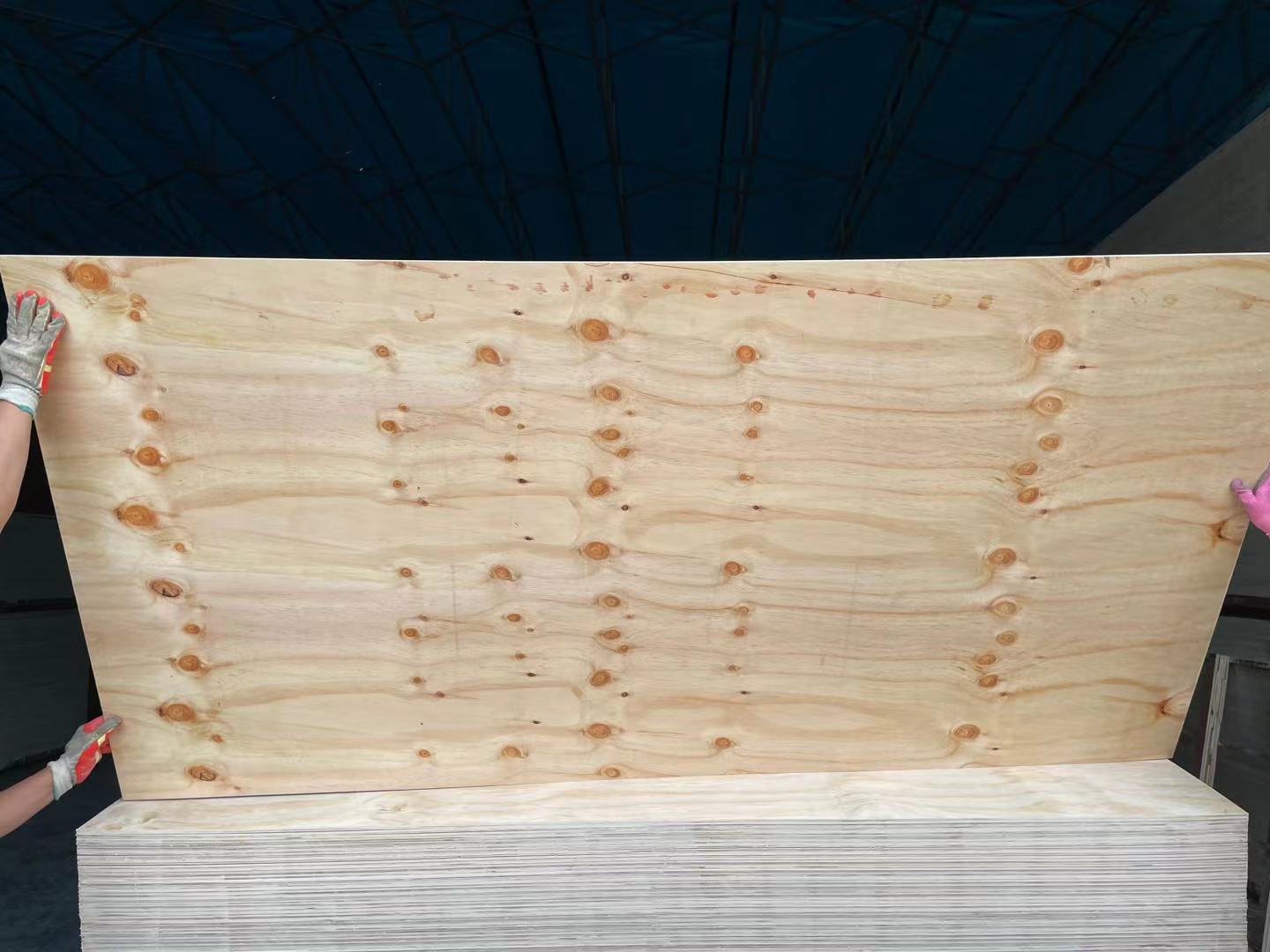 Customized Waterproof 3/4 1/2 Pine Cdx Plywood 4x8 Wholesale High