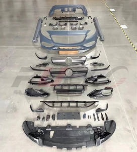 Pièces automobiles à bon prix pour Benz classe A W176 13-18 modifiée en modèle <span class=keywords><strong>AMG45</strong></span> comprenant pare-chocs avant et arrière avec calandre - Product Image 6