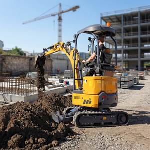 Suministro de fábrica: Miniexcavadora XE19U 1.9T con motor de primera marca (D1105), excavadora compacta de orugas de bajo consumo de combustible, cucharón de 0.04m - Product Image 1