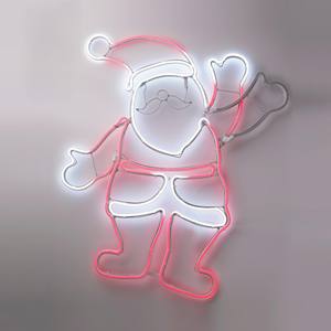 Decoración de Neón con Luz de Santa Claus en Movimiento, 61 cm de Alto - Product Image 1