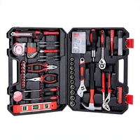 Kit de Mantenimiento Manual para Electricistas y Carpinteros, Juego de Herramientas Personalizable OEM, Caja de Herramientas Resistente Hecha de Acero al Carbono y Metal