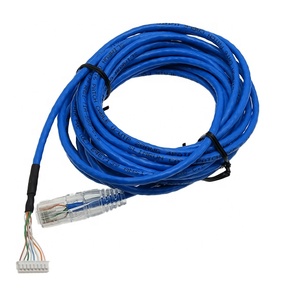Factory Customization Slim Pat Cat6 <b>RJ45</b> OD3.6MM Network Lan Round <b>Cable</b> to JST 1.5 6pin <b>Cable</b> - Product Image 1