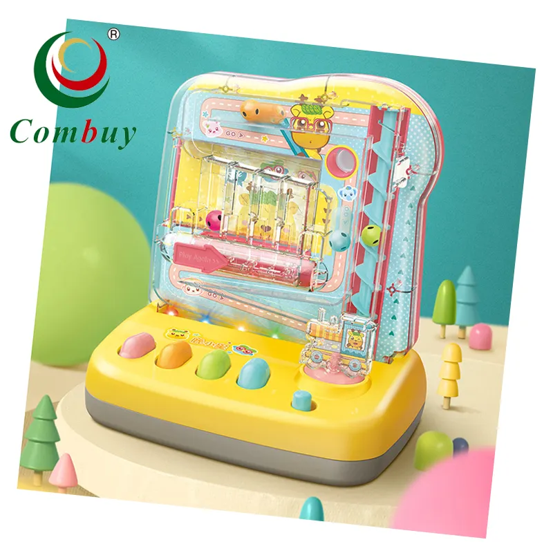 Настольный игровой автомат детский катящийся мяч игра мрамор бегать игрушка
