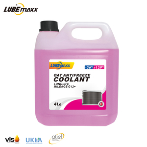 น้ำยาหล่อเย็นคุณภาพสูง LUBEMAXX สำหรับรถยนต์โตโยต้า น้ำยาป้องกันการแข็งตัวสำหรับหม้อน้ำเครื่องยนต์ รุ่น GW12 4 ลิตร ระยะเวลาใช้งาน 5 ปี - Product Image 1