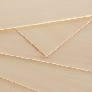 Nhà cung cấp Trung Quốc bán buôn Basswood ván ép 2mm 3mm 4mm 5mm Basswood Sheets đối với Laser cắt DIY Mô hình thủ công câu đố đồ chơi - Product Image 2
