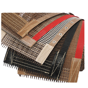 สายพานตาข่าย PTFE แบบไม่ติดสายพานลำเลียงแบบทนความร้อนการอบแห้งและการบ่มสำหรับใช้ในอุตสาหกรรมสายพาน PTFE ที่ทนต่อสารเคมี - Product Image 4