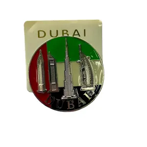 Dubai Tourist Souvenir Refrigerator Magnet Wholesale Custom Personalized Creative Decoration Custom Logo Minimalist Trendy