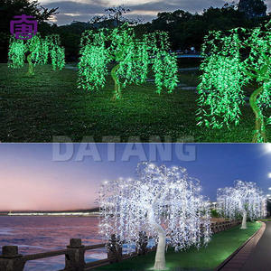 Luz LED para Árbol de Sauce, Decoración de Jardín Útil con Ramas Colgantes para Entrada y Decoraciones Comunitarias, Superventas - Product Image 5