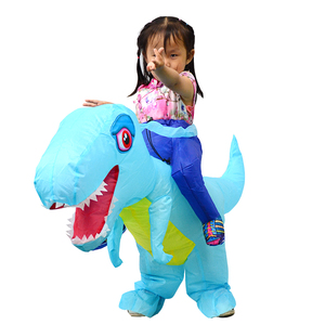 Nuevo Diseño de Disfraz Inflable de Dinosaurio Montable para Niños, T-Rex, Cosplay de Halloween, Mascota - Product Image 6