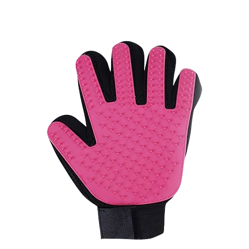 Pink left hand