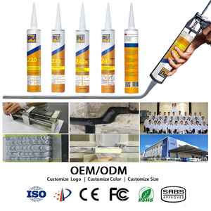 Adhésif-colle pour carrelage monocomposant en polyuréthane imperméable à faible module - Certifié ISO9001 pour le scellement des joints de construction - Product Image 1
