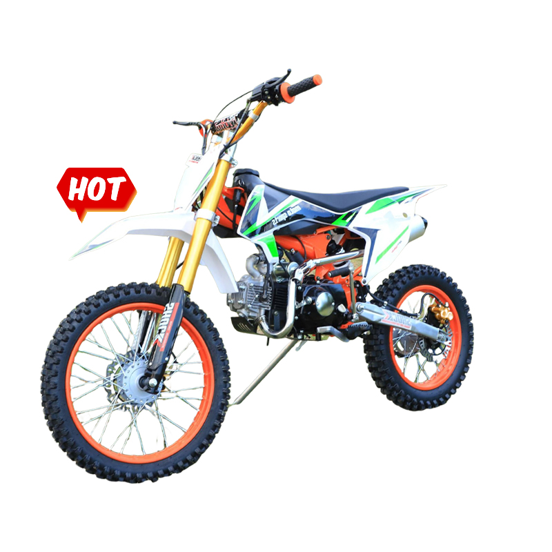 Motocross 125CC Dirt Bike lourd d'occasion de haute qualité avec fourche arrière en alliage