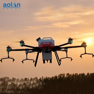 2022 كبيرة الحمولة Drone 30 لتر السيارات رحلة Uav الرش تثبيت كاميرا Gps مزرعة جهاز رش زراعي Drone