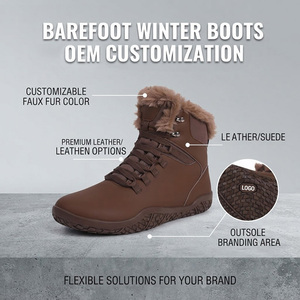 <span class=keywords><strong>Botas</strong></span> de Invierno Minimalistas con Logotipo Personalizado para Hombre y <span class=keywords><strong>Mujer</strong></span>, OEM ODM, Marca Privada, Aisladas, Impermeables, con Puntera Ancha - Product Image 3