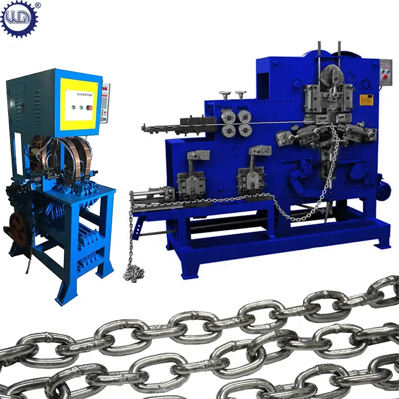 बड़े वेल्डिंग श्रृंखला उत्पादन लाइन स्वचालित स्टील वेल्ड श्रृंखला बनाने की मशीन