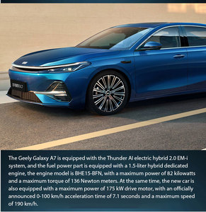 Nuova Auto Elettrica <span class=keywords><strong>Galaxy</strong></span> <span class=keywords><strong>A7</strong></span> Edizione 2025 70km Versione Lusso 1.5L 112 CV L4 Ibrida Plug-in Trazione Anteriore Nuove Auto Ibride - Product Image 5