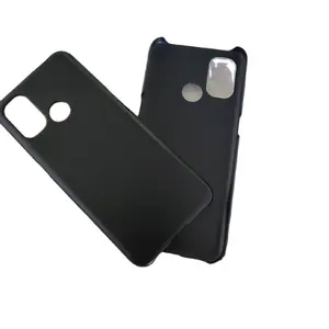 Cassa del telefono nera di alta qualità senza scanalature accettare custom per una serie Plus fondo singolo piatto tutto il materiale del telefono del PC