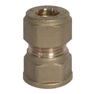 Raccord en T fileté droit 1'' x 28 mm pour tuyaux multicouches et raccords à sertir - Product Image 1