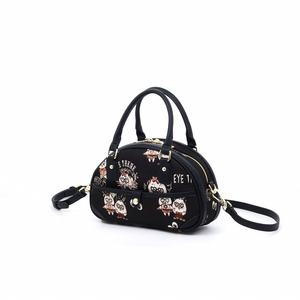 2025 yüksek kaliteli nakış sevimli karikatür karakter Tote çanta, rahat Metal fermuar giyilebilir kadınlar Crossbody çanta 2723 # - Product Image 2