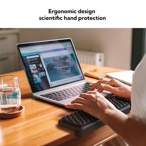 Custom Arm Wrist Rest Elbow Protector <b>Computer</b> Desk Arm Rest Support Cushion L-Shaped Memory Foam Elbow Pads with Anti-Slip Base - Product Image 4