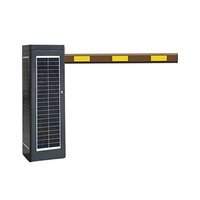 Barrière de parking solaire à commande d'accès pour véhicules, homologuée IP54, idéale pour les parkings extérieurs – Vente directe usine