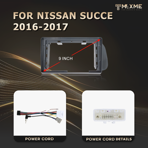 Cadre d'installation d'autoradio DVD 9 pouces pour Nissan Succe 2009-2017, accessoires intérieurs, panneau de cadre stéréo de voiture - Product Image 4