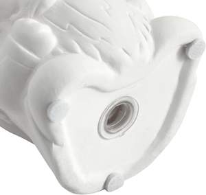 Plantadores de gnomos de jardín de cerámica pintables con creaciones brillantes - Product Image 1