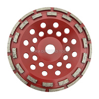 Meule ronde d'outils de matériel de disque abrasif collé par métal de diamant pour le béton de marbre de granit