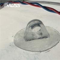 Ballon volant géant LED de 2 à 5 m en TPU avec logo personnalisé pour la décoration d'événements, planète Terre gonflable