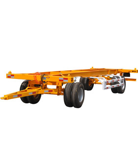 Remorque de châssis de conteneur d'utilisation de remorque complète de type squelette de 10 tonnes à <span class=keywords><strong>vendre</strong></span> - Product Image 3