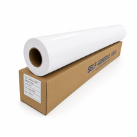 Rouleaux de Vinyle Adhésif PVC pour Impression Solvant Publicitaire, Vente en Gros Usine, Matériaux 120gsm, Colle Forte, Vinyle Auto-Adhésif