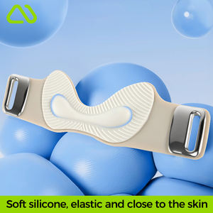 Airbag-Silikon-Patellabandage Kniescheibenstütze Gelenkschutz für Outdoor Laufen Fitness Basketball Druck Knieorthese - Product Image 4