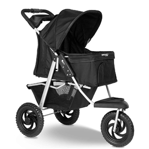 Carriola Pet Gear Travel Lite Plus, Compacta, Fácil de Plegar, No Requiere Ensamblaje, <span class=keywords><strong>Ruedas</strong></span> Grandes <span class=keywords><strong>para</strong></span> <span class=keywords><strong>Perros</strong></span> y Gatos de hasta 15 Libras - Product Image 3