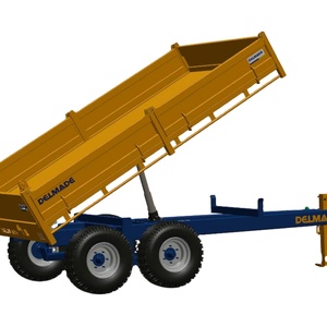 Placa plana comercial de aleación de aluminio para agricultura, remolque de eje tándem, camión agrícola, Tractor - Product Image 5