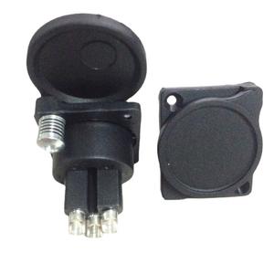 Base hembra CANNON de 3 pines de plástico y cobre con patas rectas y cubierta impermeable, conector de micrófono de tres núcleos CANNON hembra - Product Image 2