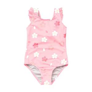 Maillots de bain une pièce personnalisables Tex Girls pour enfants avec volants - Product Image 5