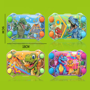 MILI gioco di plastica acqua gioco Puzzle per bambini campo di calcio animale <span class=keywords><strong>dinosauro</strong></span> giocattolo acqua anello di lancio gioco - Product Image 6