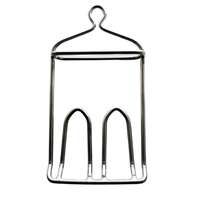 Crochets de suspension MD en acier inoxydable pour volailles, pour ligne d'abattage, suspension aérienne à haute productivité