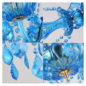 <span class=keywords><strong>Lampadario</strong></span> in Cristallo Rosso e Blu, <span class=keywords><strong>Lampadario</strong></span> in Cristallo K9, <span class=keywords><strong>Lampadario</strong></span> <span class=keywords><strong>Moderno</strong></span> per Soggiorno, Lampadari per Eventi - Product Image 4