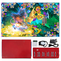 QIQU Popular Máquina de Juego de Pesca para Salón de Juegos GODZILLA 3 THE KING GHIDORAH Software de Juego de Pesca Chino con Decodificador