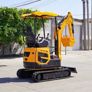 Mini-excavatrice sur chenilles de type nouveau, 1 tonne, moteur Euro5 EPA, pompe hydraulique PLC, bagger - Product Image 4