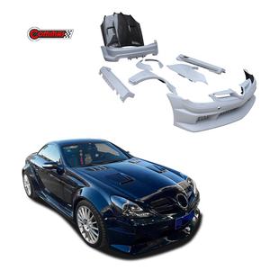 2004-2010 ans Kit de carrosserie de style large pour <span class=keywords><strong>Mercedes</strong></span> Bens Slk classe R171 jupes latérales de pare-chocs avant arrière Kits de couverture de moteur - Product Image 1