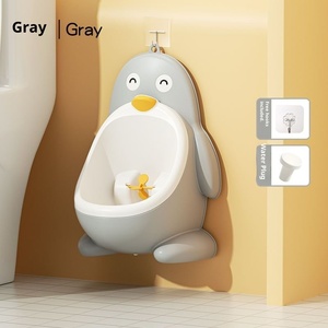 <span class=keywords><strong>Urinoir</strong></span> d'apprentissage mural pour garçons, motif grenouille mignonne, avec cible rotative pour la salle <span class=keywords><strong>de</strong></span> bain - Product Image 4