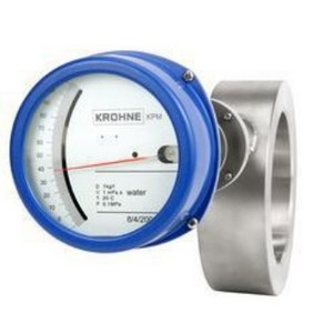เครื่องวัดอัตราการไหลแบบแบฟเฟิล Krohne Kpm รุ่น 111000 Mh สำหรับน้ำ แบบปรับพื้นที่ได้ พร้อมหน้าแปลนสแตนเลส 316L - Product Image 1