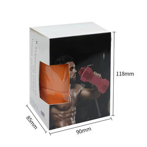 Botella de Agua Creativa con Forma de Mancuerna, Libre de BPA, Personalizable, Portátil, Plegable, para Deportes al Aire Libre, 650 ml - Product Image 4