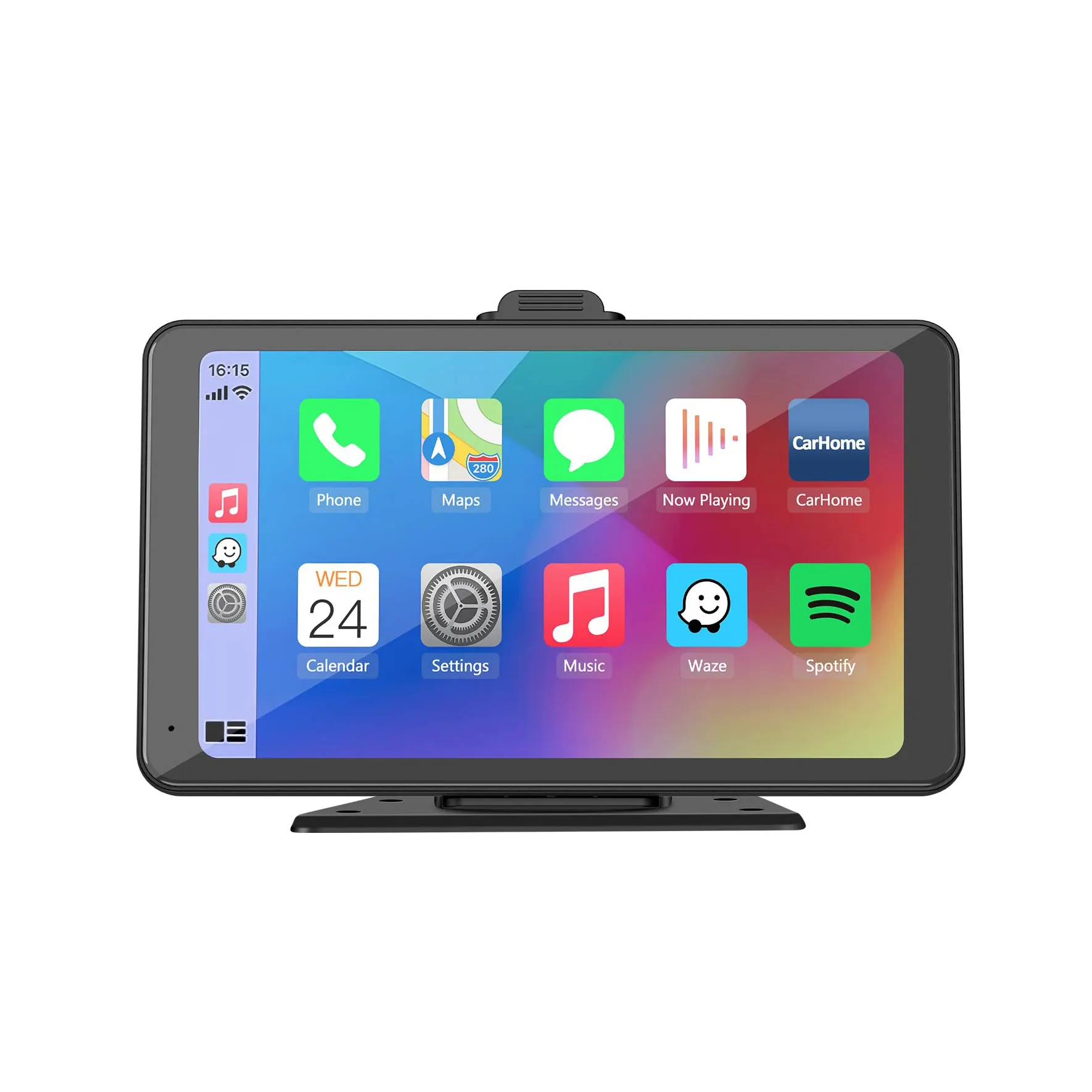 Factory Pnd apple carplay screen for toyota corolla 7'' High Quality Car Screen stereo with carplay and android auto