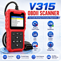 Lector de Códigos OBD2 V315, Escáner Automotriz, Herramienta de Diagnóstico Profesional del Motor, Lector Rápido de Códigos de Error, Reiniciador de Luz de Advertencia del Motor
