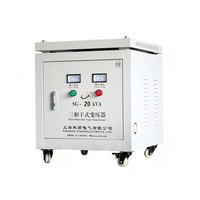 Transformateur d'isolement triphasé à sec 20kVA 40kVA 60kVA élévateur/abaisseur de tension 380V vers 220V 480V vers 400V CE