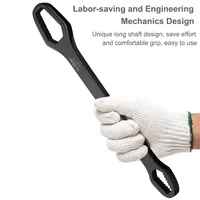 Kunci Torx Serbaguna 8-22mm Universal Board Adjustable Double-head Self-tightening untuk Kacamata