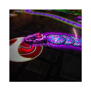 Parc d'attractions intérieur Kydavr personnalisable Activate Go Karting Race Game Immersive Ar Interactive Floor Projection Bumper Car - Product Image 3